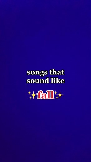Best Fall Vibes Playlist on Spotify