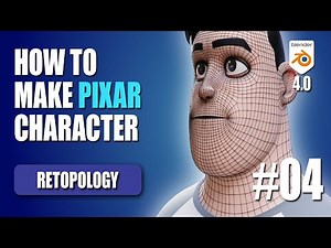 HOW TO make PIXAR character in BLENDER - Part 4