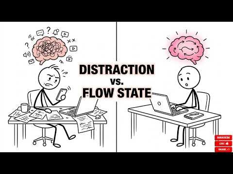 What happens in the brain when you enter the “flow” state?