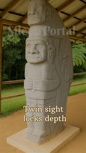 SAN AGUSTÍN: ANCHORS OF FORGOTTEN POWER #ancientcivilizations #stonemysteries #shorts