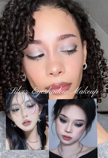 Stunning Silver Eyeshadow Makeup Tutorial