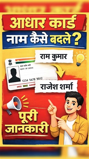 How to Change Name in Aadhar Card? | Aadhar Card Name Change Online | Aadhaar Name Change Step-by...