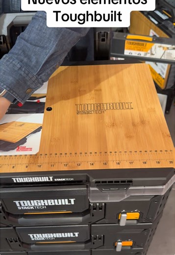 Nuevos elementos del carro Toughbuilt Stacktech