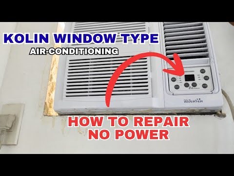 1HP Kolin Aircon No Power? Watch This Before Repair! [Tagalog]