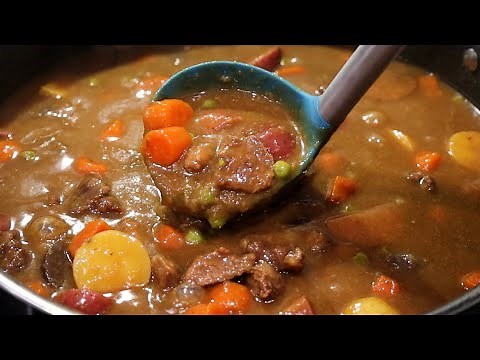 How to make the best BEEF STEW on the STOVETOP | Easy Recipe