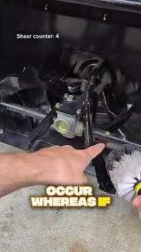 This $4 snowblower part could cost you hundreds! #repair #diy #howto #foryou #fypシ #mechanic