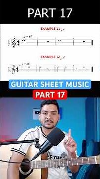 Practical examples for Guitar Sheet Music Part 17