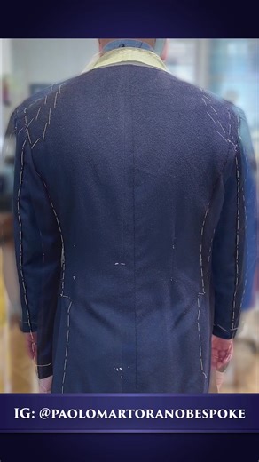 The Artof Tailoring: Why the Back of Your Suit Matters #fyp #kirbyallison #paolomartorano #bespokesuits #bespoke