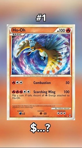 Top 10 Most Valuable Ho-Oh Pokémon Cards – #10 to #1 🔥✨