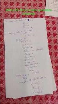 maths 2B short answer questions solutions//inter maths 2B key# model papers