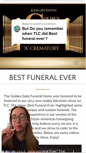 Ashley Vestal Best Funeral Ever TLC