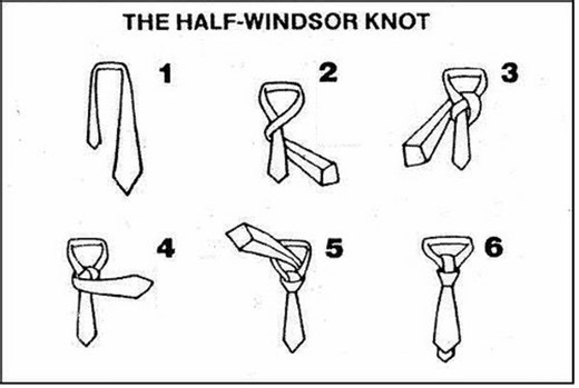 How to Tie a Necktie With the Windsor Knot