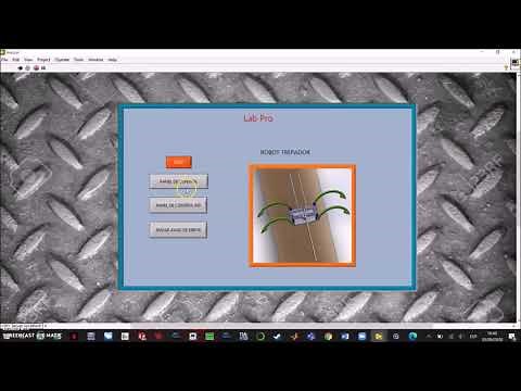 Sub Pantallas en labview, para interfaces y paneles de control, Parte 1