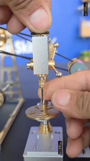 Mini Drill Machine Setup Drill Machine Straight Alignment DIY Mini Workshop Tool #tooltime #toolcart