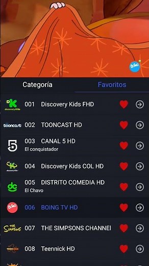 chowder en Boing España grabado en (xuper)