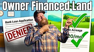 Buying land with limited funds explained