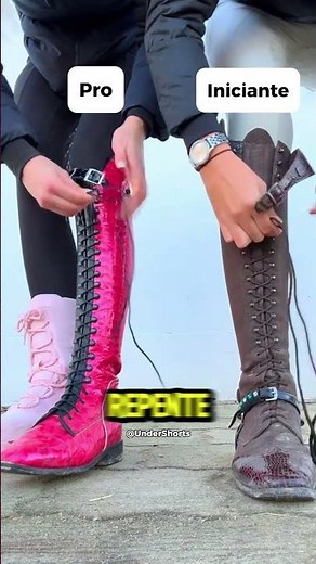 Pro vs Beginner… Who is faster? 👢😱