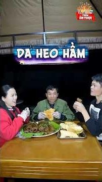 Tú Tú nấu món da heo cực ngon cho cả nhà ăn #trumamthuc #food #amthuc