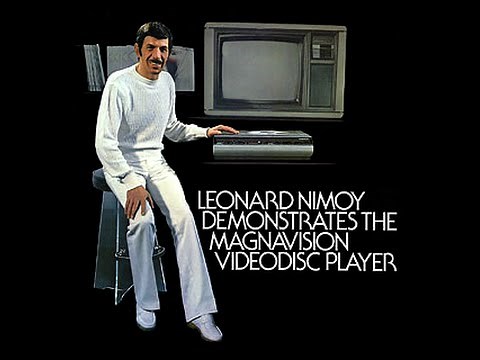 Leonard Nimoy Demonstrates the Magnavision Videodisc Player (Full Laserdisc!)