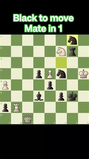 1% people can spot instantly #️⃣ #chess #puzzle #checkmate