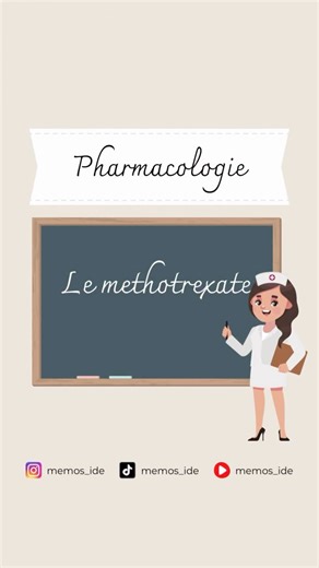 Sandra S. | 💊 Le methotrexate expliqué en moins d’1 minute 30⏱️ ⚙️ Mécanismes d’actions ✅ Indications ❌ Contre-indications 🚨 Effets indésirables 💬... | Instagram