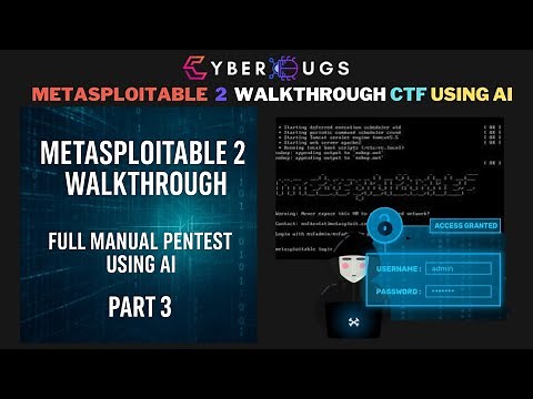 Metasploitable 2 hacking tutorial |Network Penetration Testing | Metasploitable 2 Walkthrough Part 3