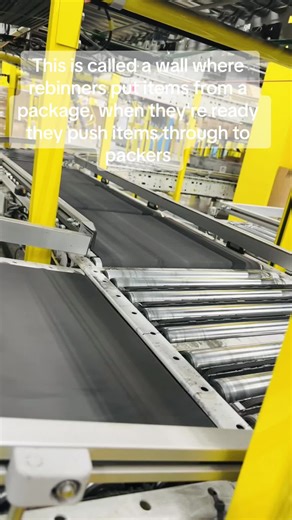 #This is called a wall where rebinners put items from a package, when they're ready they push items through to packers#amazon #rebin #amazonlife #amazonvideo #amazonprime #packing #amazonorder #amazonworker #amazonfinds #amazonlifestyle #virel #video #foryou #trending #cowwork #behindthescenes #werehouse #foryoupage #amazonfullfillmentcenter