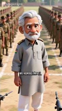 Old military man beautiful story