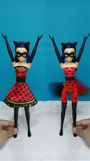 amazing transformation miraculous dolls