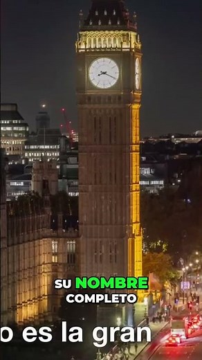 ¡El Big Ben NO es un reloj! La verdad revelada #datoscurisos #sabiasque