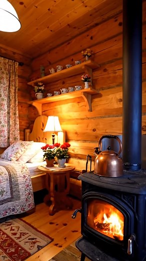 143K views · 7.4K reactions | Would You Stay in This Cabin During a Rainstorm? The sound of rain on the roof makes this tiny countryside cabin the coziest place to be. With its simple structure, wooden interiors, and natural surroundings, it offers pure comfort during rainy days. Ideal for slow living, rural escapes, and rustic retreats. Would you enjoy a storm here? | Mountain Cabin | Facebook