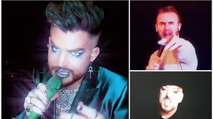 Adam Lambert, Gary Barlow and Boy George perform David Bowie's greatest hits at star-studded tribute concert