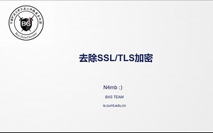 去除ssl和tls加密