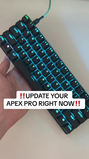 DOWNLOAD THAT UPDATE!! Yes, this works on ALL Pro models 💨💨⚡️ #SteelSeries