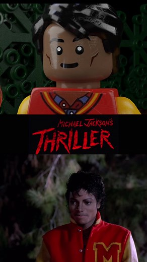Thriller-Michael Jackson in Lego #fyp #foryou #michaeljackson #lego #animation #halloween #legovideo #costume #michaeljacksonedit