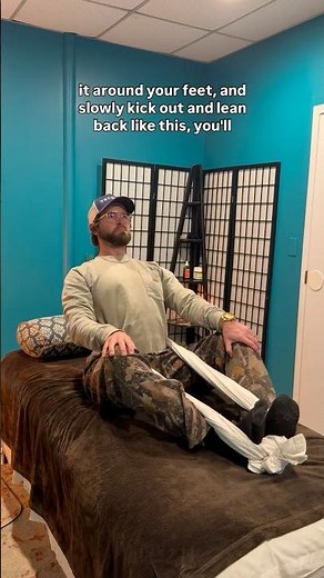 Decompress your low back in seconds at home 🏠