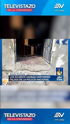 El Fortín: Four siblings were murdered in front of their father. #televistazo #ecuavisa