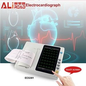 [Hot Item] Medical Clinic Heart Rate Diagnosis Equipment ECG 3 Channel EKG ECG Machine Portable