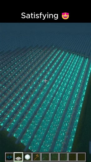 Minecraft Satisfying 😍 #minecraft #minecraftshorts #shorts