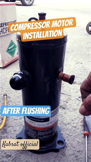ac tutorial...how to change compressor motor
