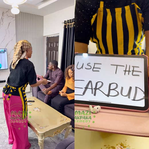 755K views · 28K reactions | The earbud inside the iPad unbelievable | Mazi Akpaka Comedy | Facebook