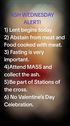 It's tomorrow. Let us be up and about. #ashwednesday #topcreator2023 #penitential #stationsofthecross