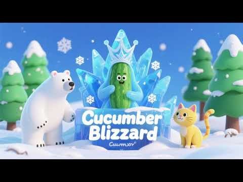 “Cucumber Blizzard 4 ❄️🥒 | Fun & Magical Kids Song”
