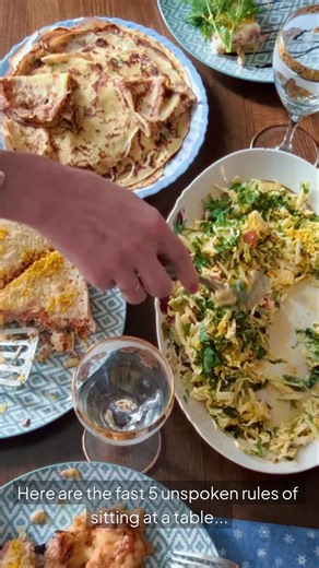 Fast 5: Unspoken Rules of Sitting at a Table. #F5 #Table #Rules #Social #Real