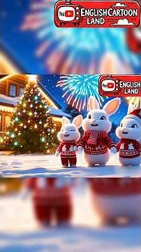 Christmas celebration with Bunny Family