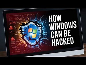 How a Windows OS Can Be Hacked: Real Attack Methods & Cybersecurity Tips #cybersecurity #hackers