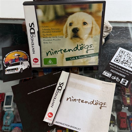 CMIYC™️ Salvaged Treasures | $10 Nintendogs Lab & Friends Nintendo DS Complete With Manual BUSINESS ADDRESS: Shop 1/ 97-99 Grand Junction Road, Rosewater 5013... | Instagram