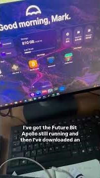 Umbrel unit now running a full node and pool #bitcoin #fullnode #umbrel