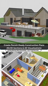 🏡 Design your own house or renovation project – professionally and with ease! With Plan7Architect, you can create detailed 2D & 3D floor plans, construction drawings, and stunning visualizations – no experience required. 🛠️ Perfect for: ✔️ Homeowners & renovators ✔️ DIY builders & extensions ✔️ Real estate listings & property sales ✔️ Permit-ready planning and project documentation 📐 Plan like a pro: ✔️ Draw walls, roofs, and windows with precision ✔️ Generate elevation views & sections autom