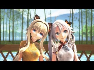 【MMD】TDA式旗袍IA&SEEU的「ふたりずっと」